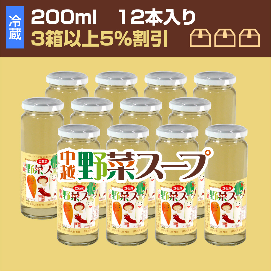 200ml 12本入り 3箱以上5％割引